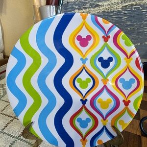 Disney Vibrant Multicolor Party Plate